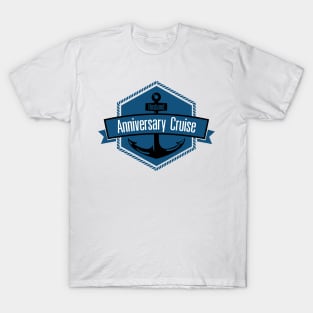 Husband Anniversary Cruise Couples Anniversary Gifts T-Shirt